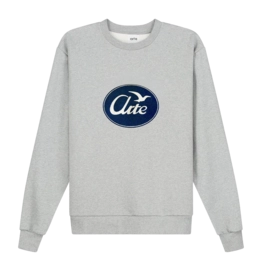 Pull Col Rond Arte Antwerp Men Bird Logo Grey
