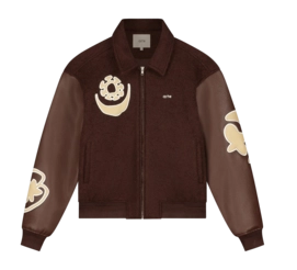 Jacket Arte Antwerp Men Varsity Black/Brown