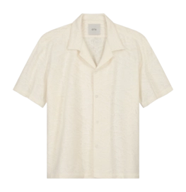Hemd Arte Antwerp Crochet Shirt Herren Cream