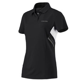 Polo HEAD Club Technical Polo Shirt Women Black