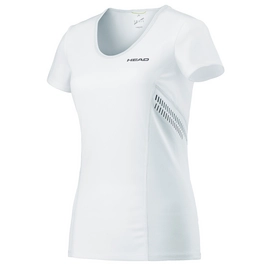 Tennisshirt HEAD Club Technical Shirt Weiß Damen