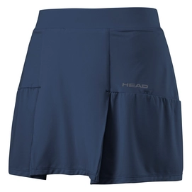 Jupe de Tennis HEAD Club Basic Skort Long Women Navy