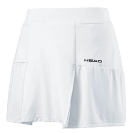 Jupe de Tennis HEAD Club Basic Skort Long Women White