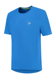 Tennis Shirt Dunlop Men Ap Club Crew Tee Royal Blue