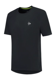 Tennis Shirt Dunlop Men Ap Club Crew Tee Black
