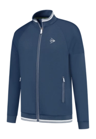 Tennis Hoodie Dunlop Men Ap Club Knitted Jacket Navy