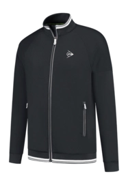Tennis Hoodie Dunlop Men Ap Club Knitted Jacket Black