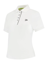Polo Shirt Dunlop Women Ap Club White