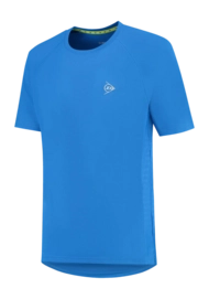 Tennis Shirt Dunlop Boys Ap Club Crew Tee Royal Blue