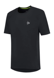 Tennis Shirt Dunlop Boys Ap Club Crew Tee Black