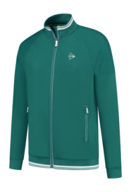 Tennis Hoodie Dunlop Boys Ap Club Knitted Jacket Atlantic Deep