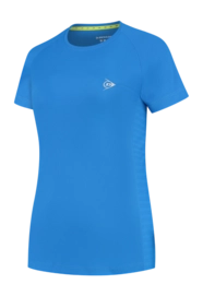 Tennis Shirt Dunlop Girls Ap Club Crew Tee Royal Blue