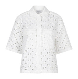 Hemd Dante6 Toddy Broderie Anglaise Damen Optic White