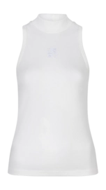 Débardeur Dante6 Femme Lako Mockneck Logo Blanc Optique