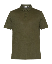 Polo Knowledge Cotton Apparel Homme Regular Linen Forrest Night