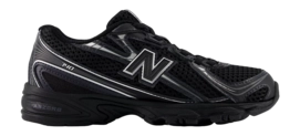 Baskets New Balance Infant IZ740BM Black/Silver Metalic