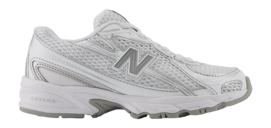 Baskets New Balance Bébé IZ740WM White/Silver Metalic
