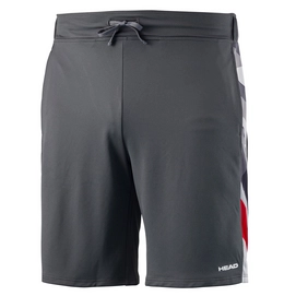 Short de Tennis HEAD Vision Striped Bermuda Boys Anthracite