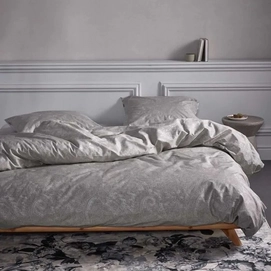 Bettwäsche Essenza Fabrice Cloud Grey Baumwollsatin