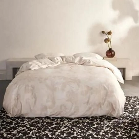 Bettwäsche Essenza Floor Oyster Baumwollsatin