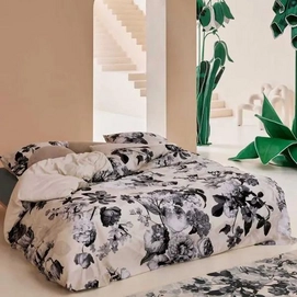 Bettwäsche Essenza Floor Vanille Baumwollsatin