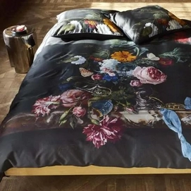 Bettwäsche Essenza Gwendolyn Darkest Green Baumwolle