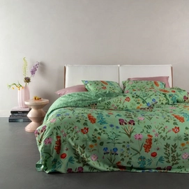 Bettwäsche Essenza Marigold Quiet Green Bio-Baumwollsatin