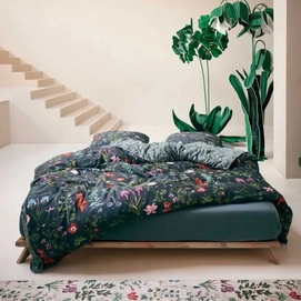 Bettwäsche Essenza Marigold Slate Grey Bio-Baumwollsatin