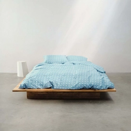 Bettwäsche Marc O'Polo Iben Aquamarine Bio-Baumwollsatin