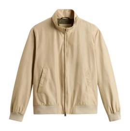 Bomberjacke Woolrich Cruiser Herren White Pepper