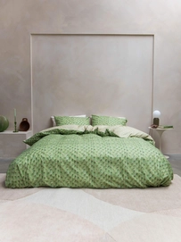 Bettwäsche SNURK Cozy Cactus Grün Bio-Baumwolle