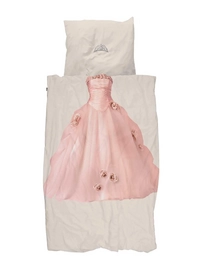 Bettwäsche SNURK Princess Beige Bio-Baumwolle