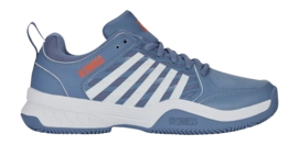 Tennis Shoes K-Swiss Men Court Express 2 Clay Infinity White Scarlet Ibis
