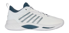 Chaussures de Tennis K-Swiss Homme Hypercourt Supreme 2 Clay Blanc Stargazer