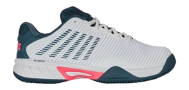 Tennisschuhe K-Swiss Hypercourt Express 2 Clay Kinder White / Stargazer / Neon Blaze