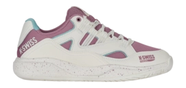 Padelschoen K-Swiss Women Tura Team Padel Snow White Lilas Pastel Turquoise