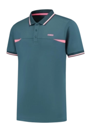 Tennisshirt K-Swiss Men Hypercourt Polo 7 Stargazer Pink