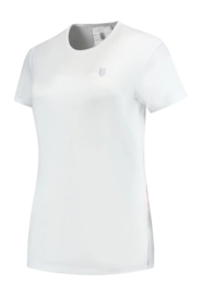 Tennisshirt K-Swiss Hypercourt Advantage Tee 4 Damen White