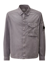 Chemise CP Company Men Chrome R Full Zip Lavender Violet