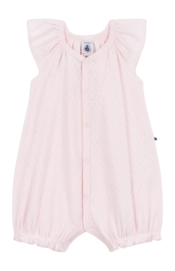 Babypakje Petit Bateau Short Playsuit Fleur