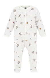 Babypyjama Petit Bateau Dors Bien Y Marshmallow/Multico Spaceman