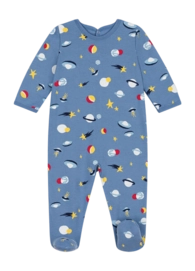 Babypyjama Petit Bateau Dors Bien Pont Dos Beach/Multico
