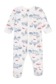 Pyjamas pour Bébés Petit Bateau Sleepsuit Y Marshmallow/Multico Paris