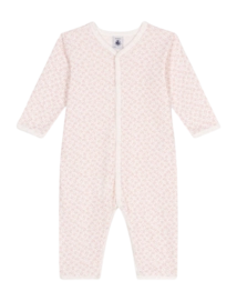 Babypyjama Petit Bateau Footless Sleepsuit Marshmallow/Panty