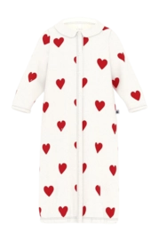 Babypyjama en Slaapzak Petit Bateau Combisac Marshmallow/Terkuit