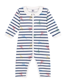 Pyjamas pour Bébés Petit Bateau Footless Sleepsuit Ecume/Multico