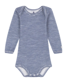 Rompertje Petit Bateau Body Us Ml Medieval/Marshmallow