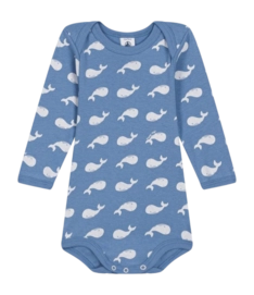 Rompertje Petit Bateau Body Us Ml Beach/Marshmallow