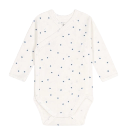 Rompertje Petit Bateau Comp Body Naiss Ml Marshmallow/Alaska