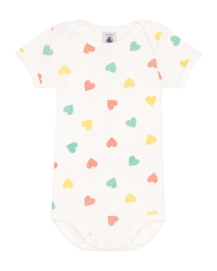 Baby-Body Petit Bateau Body Us Mc Marshmallow/Aquatic